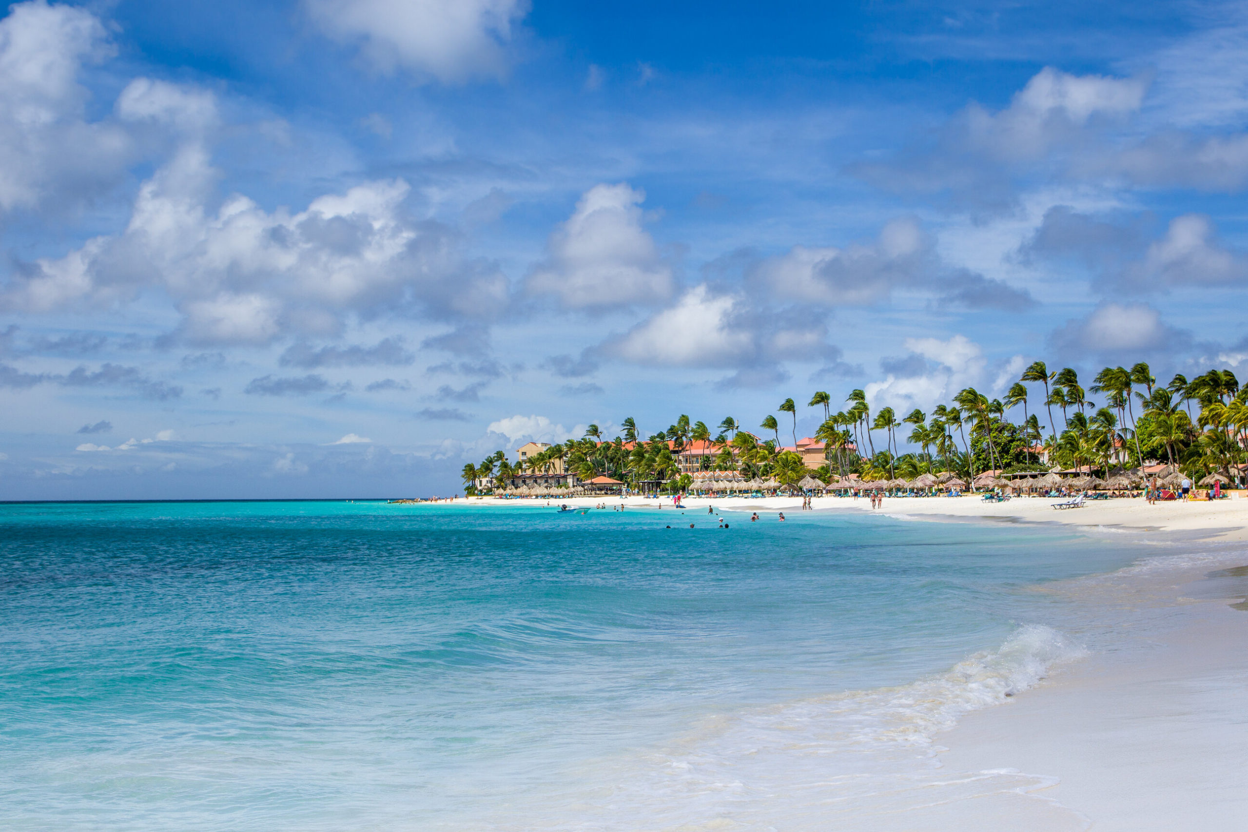 eagle beach in Aruba